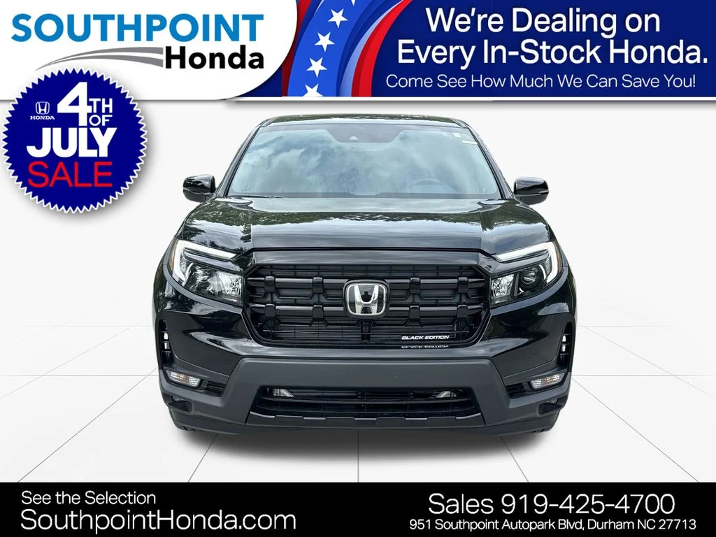New 2026 Crystal Black Pearl Honda Black Edition image 2