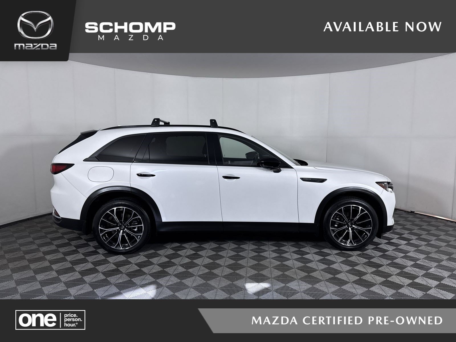 Certified Used 2025 Rhodium White Premium Mazda Premium Plus Package image 1