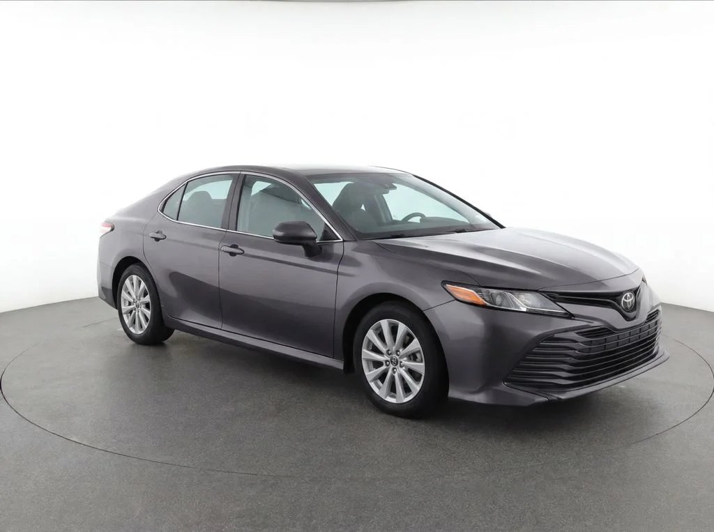 Certified Used 2018 Gray Toyota LE image 2