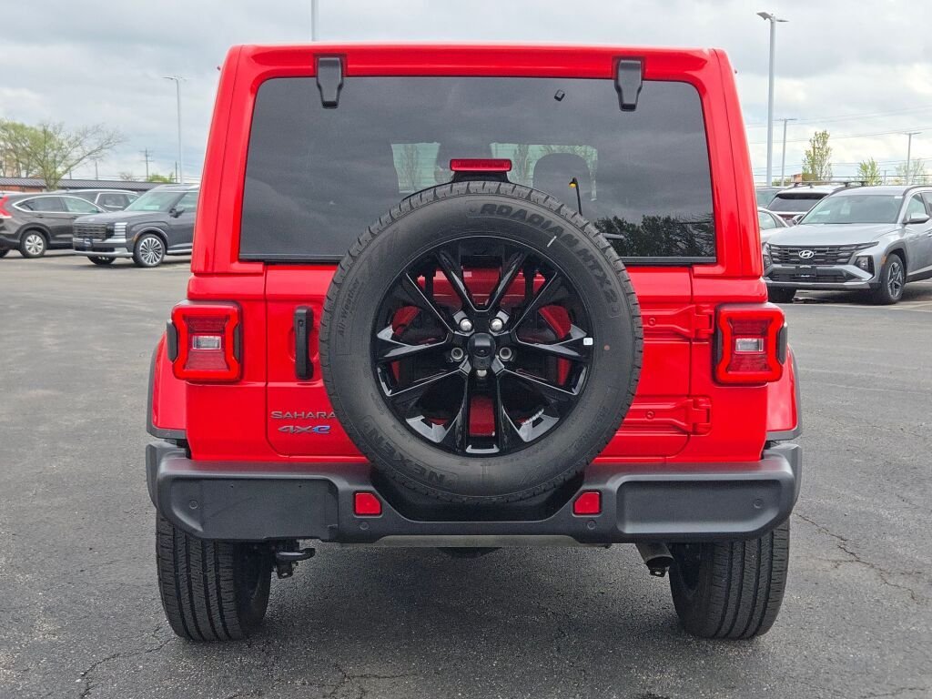 Used 2025 Red Jeep Sahara 4xe image 14