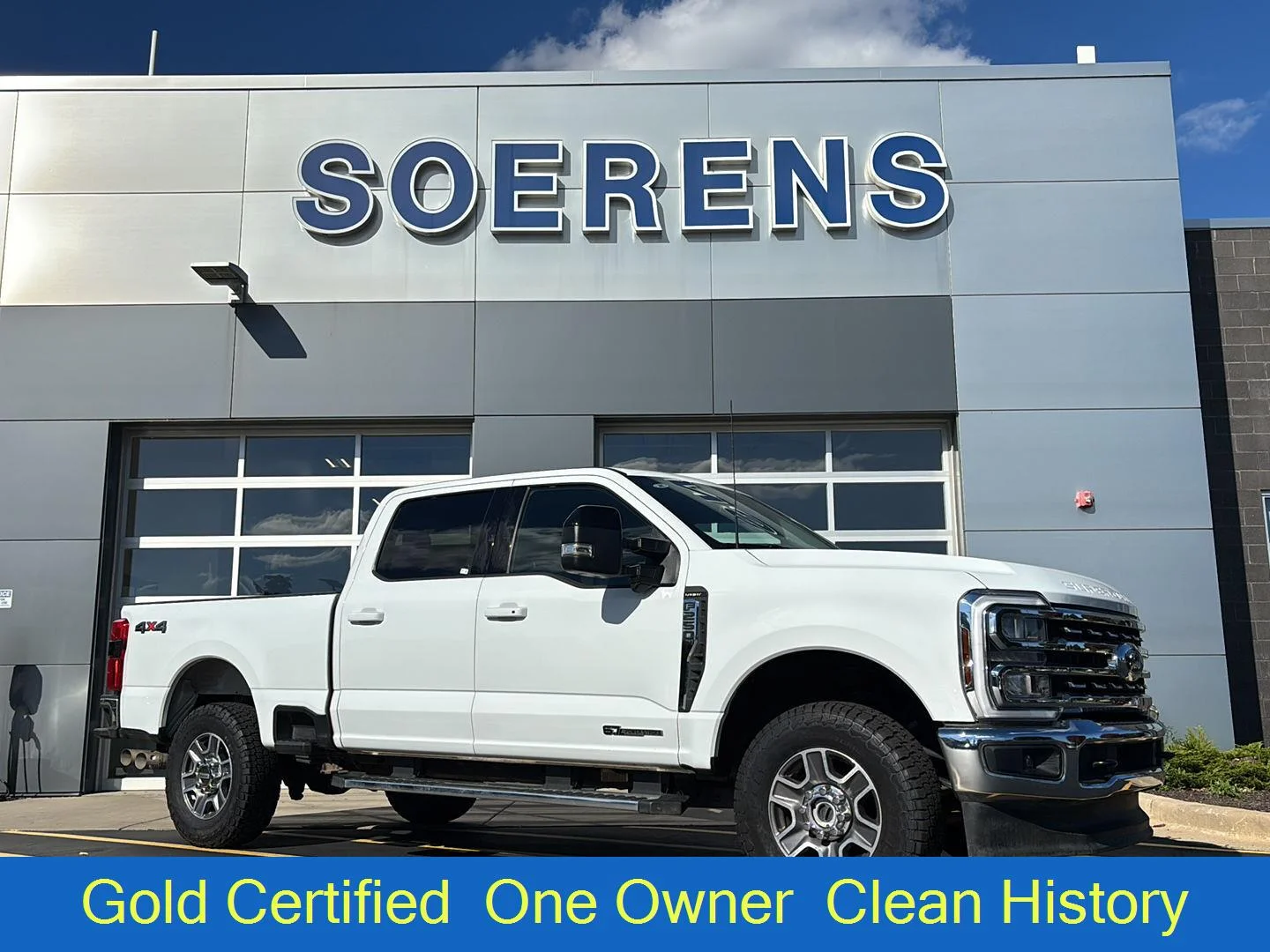 Certified Used 2026 Oxford White Ford Lariat image 1