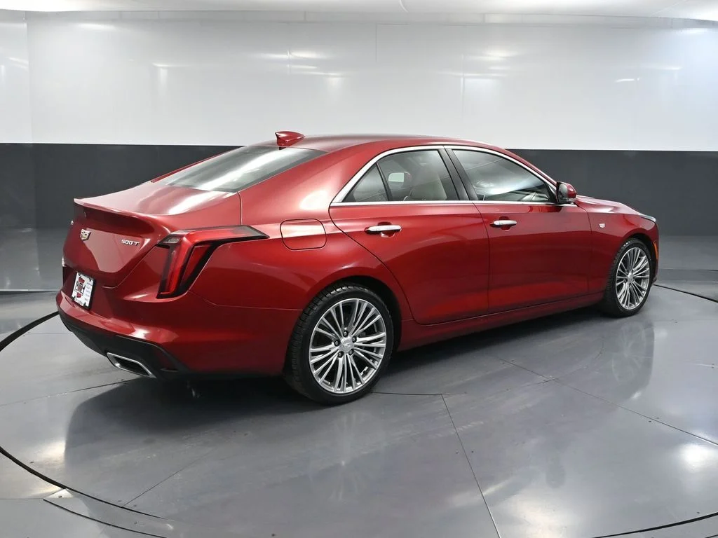 Used 2021 Red Cadillac Premium Luxury image 4