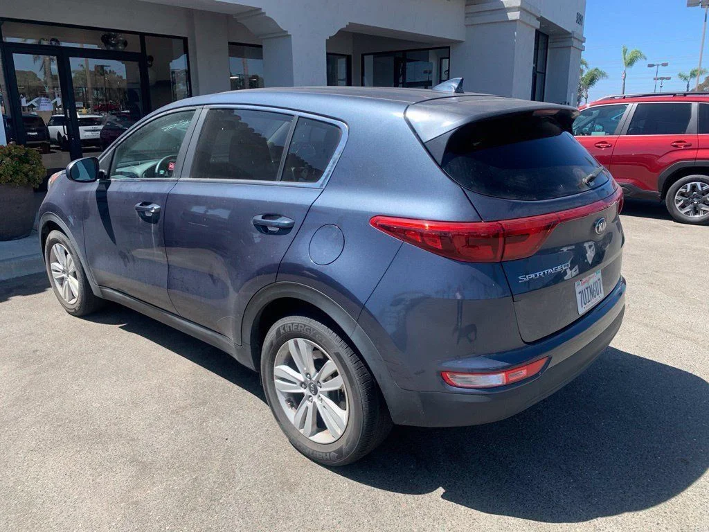 Used 2017 Blue Kia LX image 8