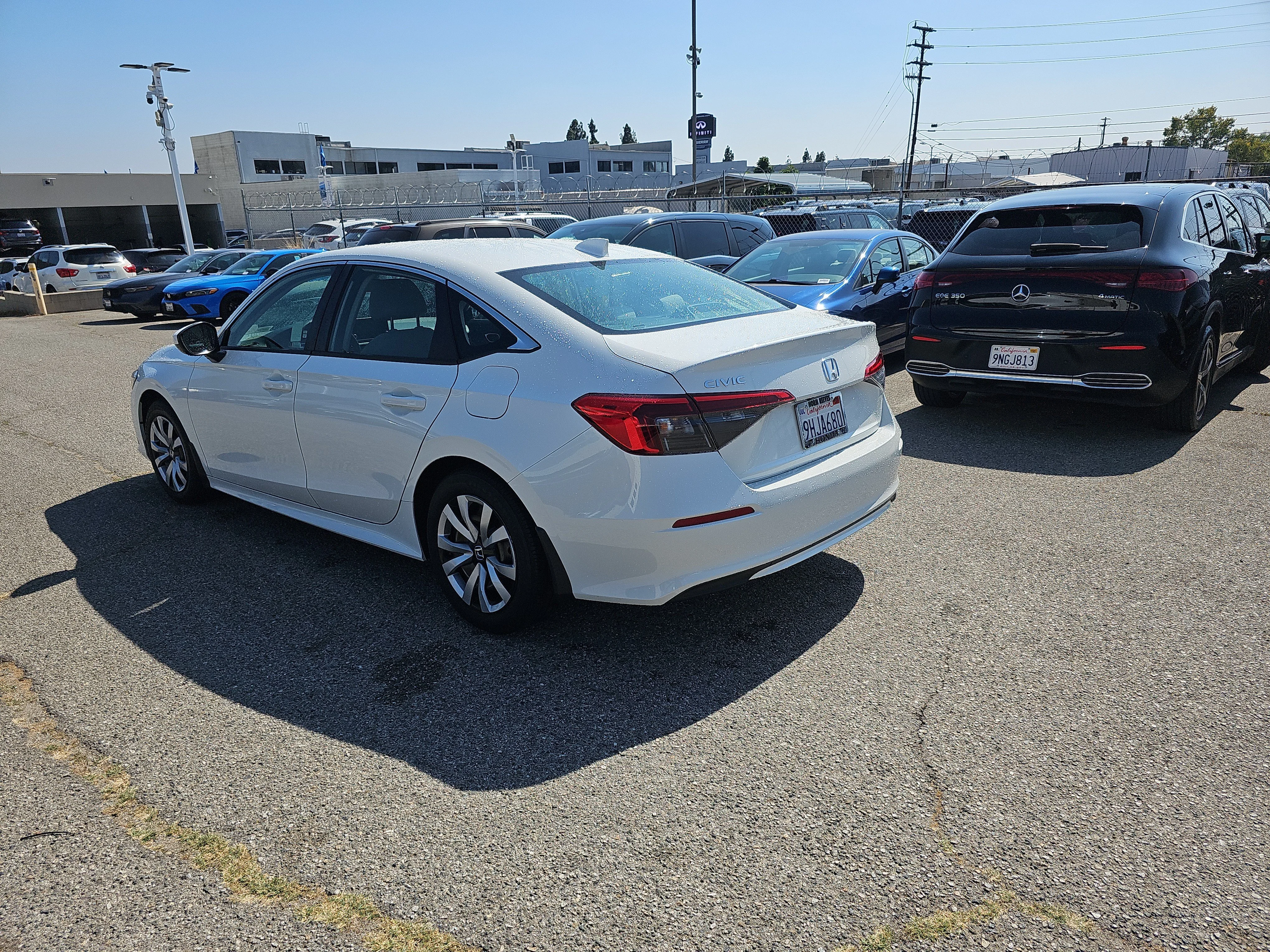 Used 2023 Meteorite Gray Metallic Honda LX image 6
