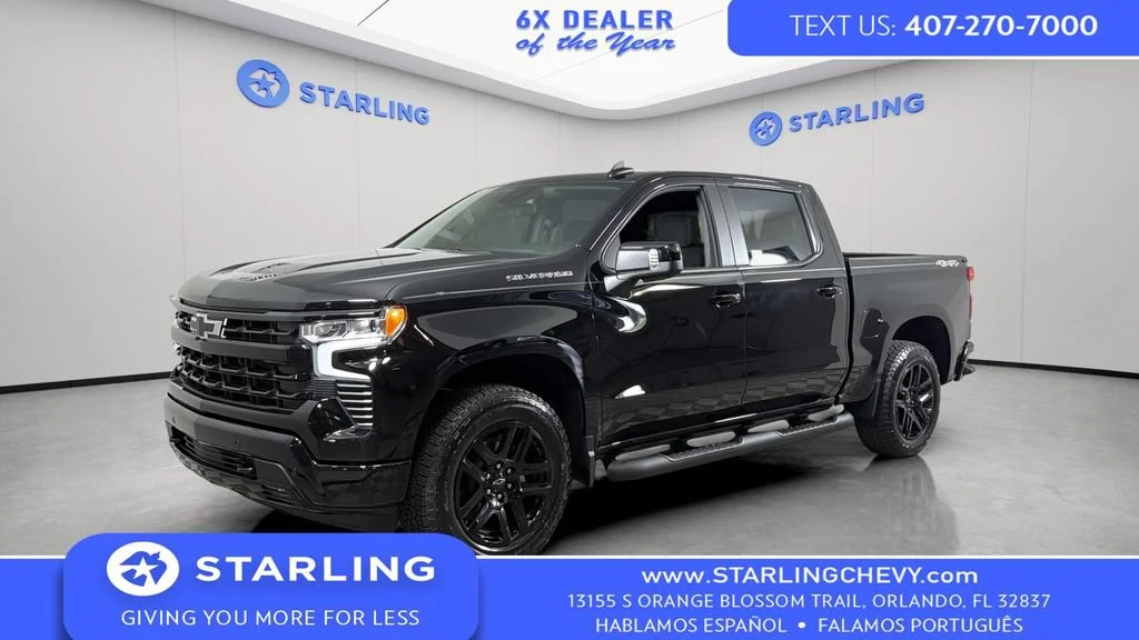 Used 2026 Black Chevrolet RST image 1