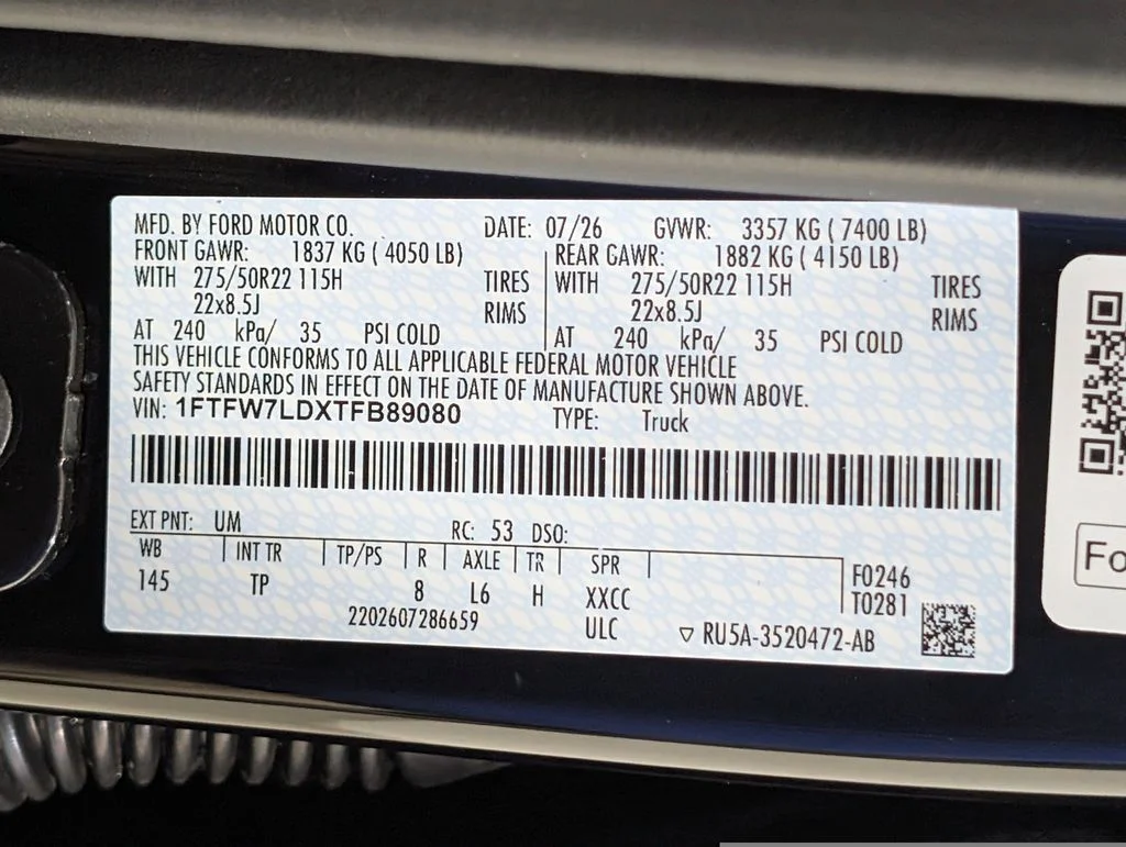 New 2026 Agate Black Metallic Ford Platinum® image 34