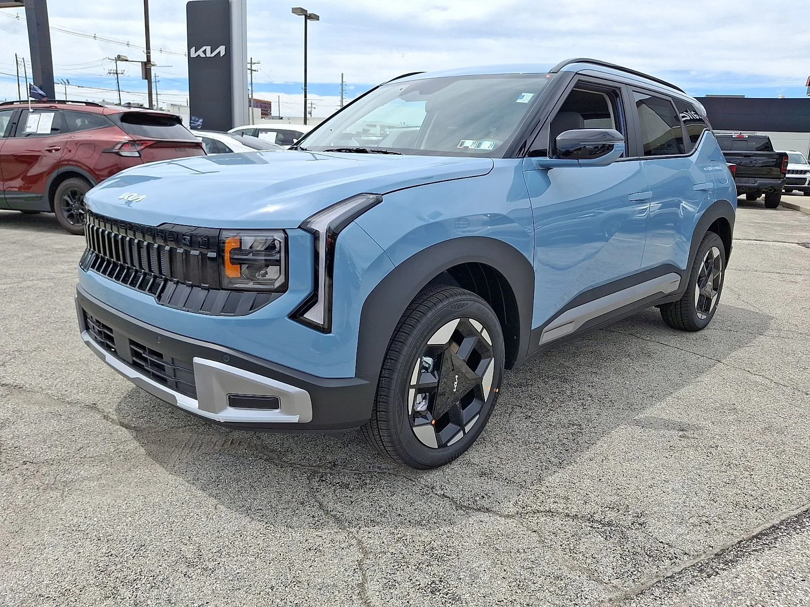 New 2027 Blue Kia EX image 4