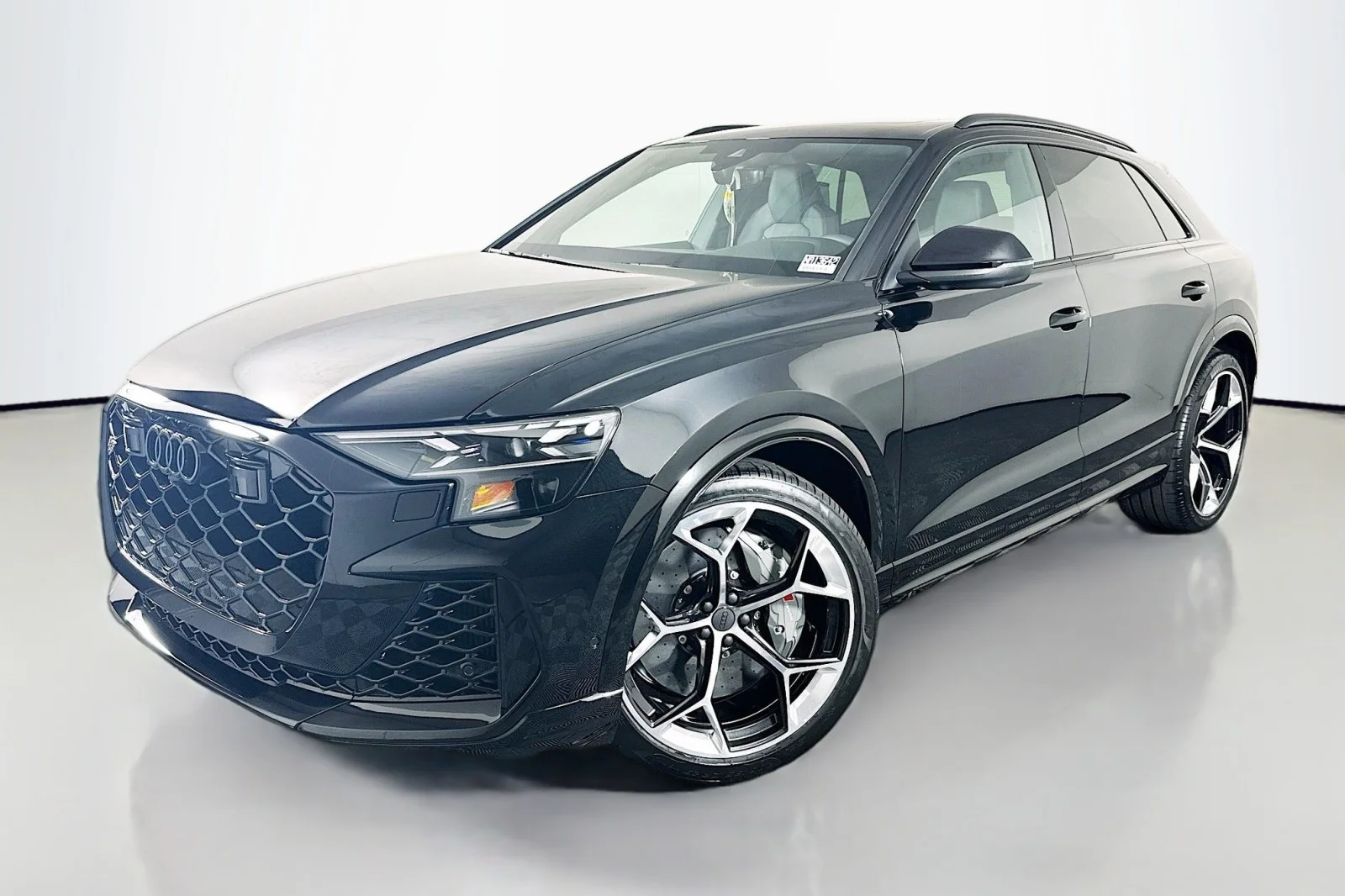 New 2026 Mythos Black Metallic Audi performance image 1