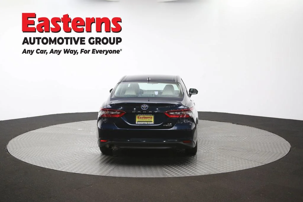 Used 2021 Blue Toyota LE image 35