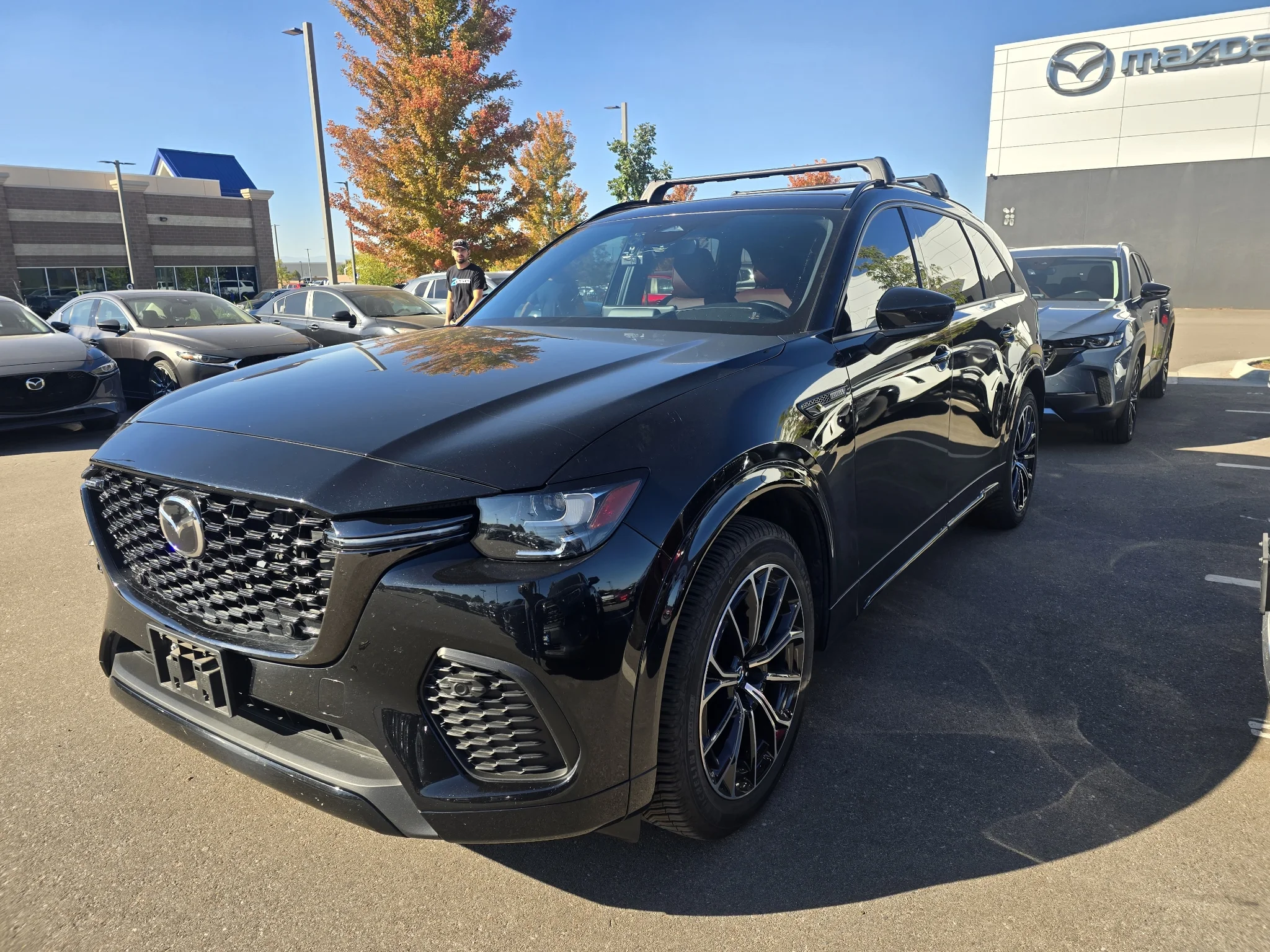 Used 2025 Jet Black Mica Mazda 3.3 Turbo S Premium Package image 12