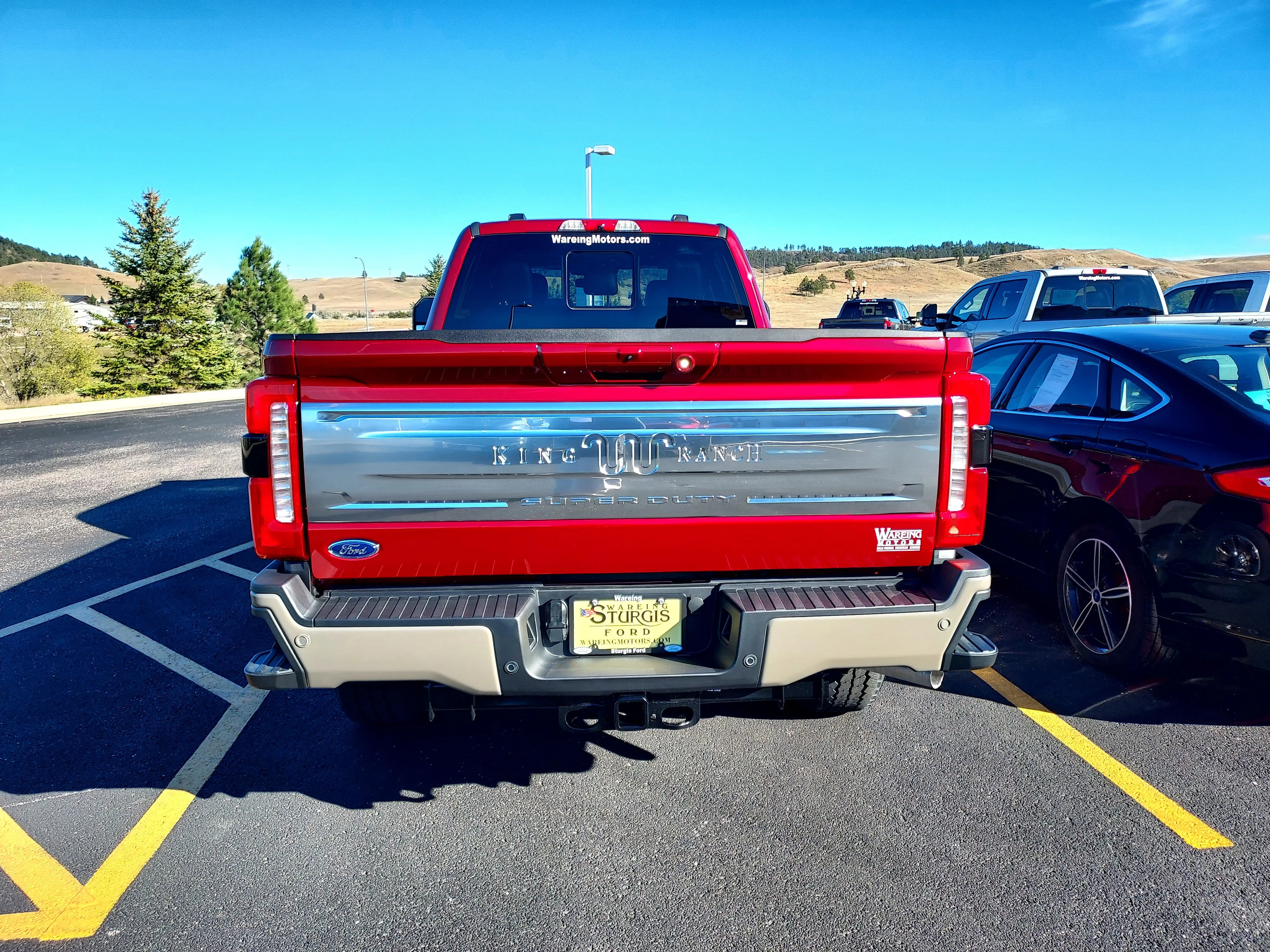 New 2026 Ruby Red Metallic Tinted Clearcoat Ford King Ranch image 4