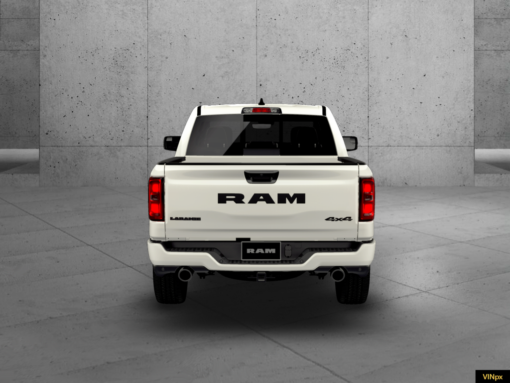 New 2026 Ivory White Tri-Coat Pearl-Coat Exterior Paint RAM Laramie image 5