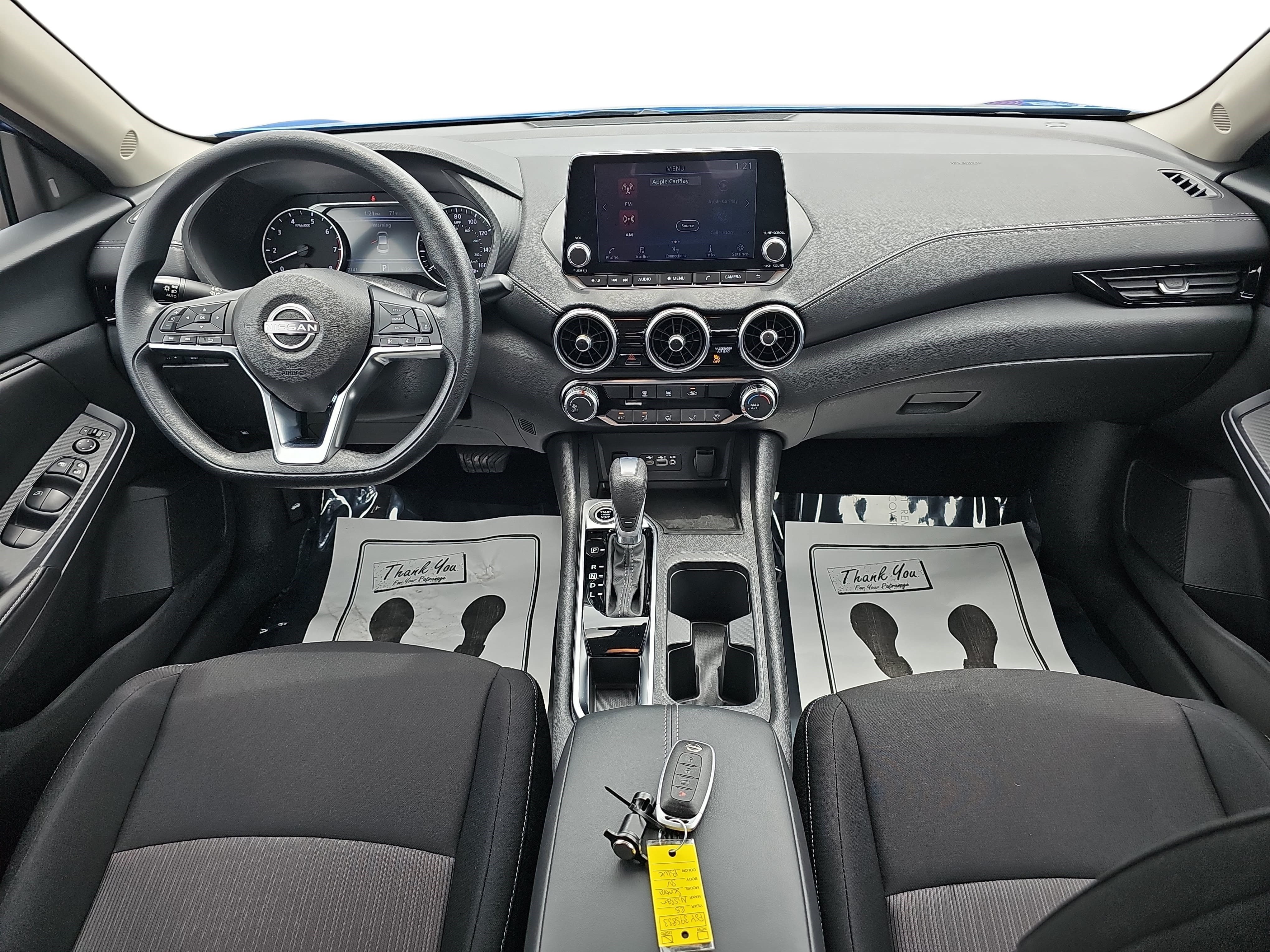 Used 2025 Electric Blue Metallic Nissan SV image 9