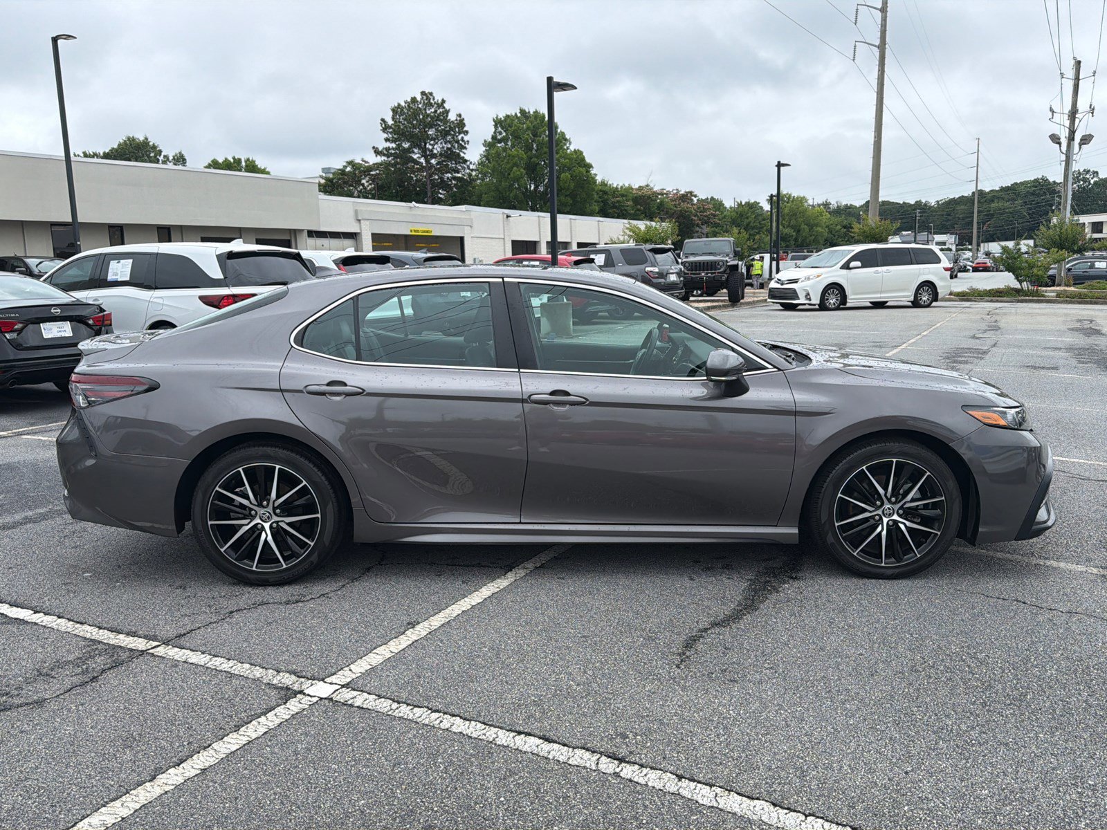 Used 2023 Predawn Gray Mica Toyota SE Nightshade image 10