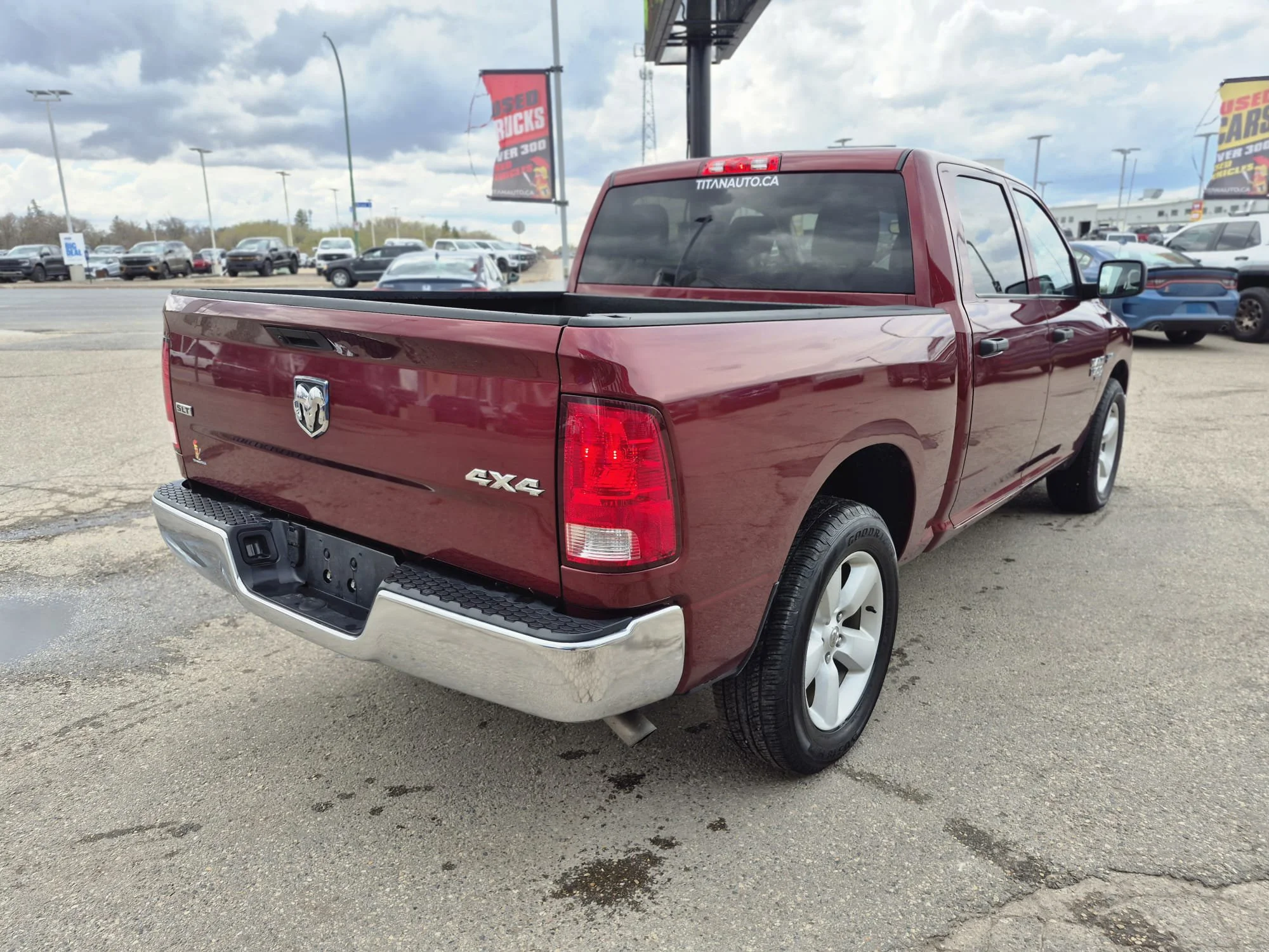 Certified Used 2023 Red Pearl Ram SLT 4x4*6 Pass | 5.7L HEMI | Velvet Red Pearl | Htd Mirrors | Tow Package | Box Liner image 12