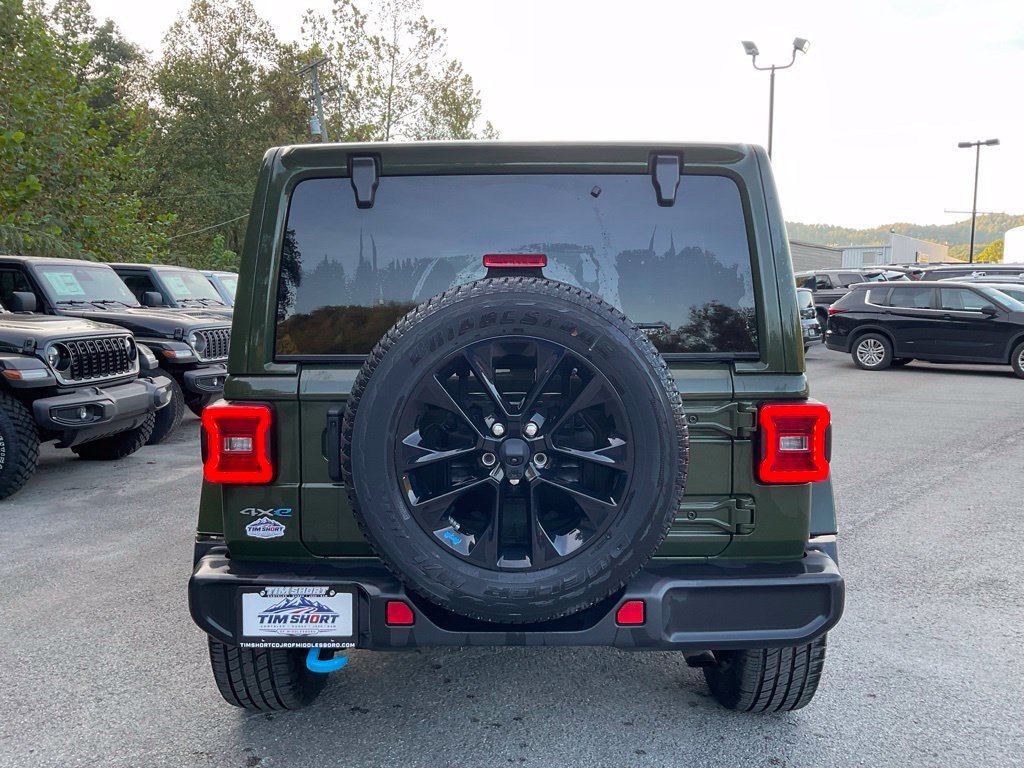 Used 2023 Green Jeep Sahara 4xe image 5