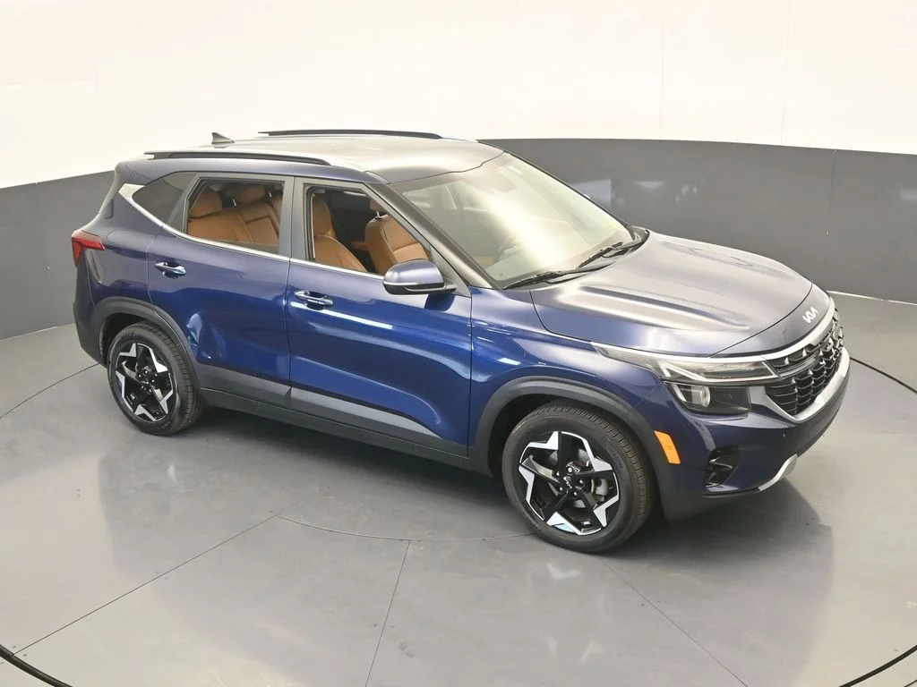 Used 2024 Dark Ocean Blue Kia EX image 51