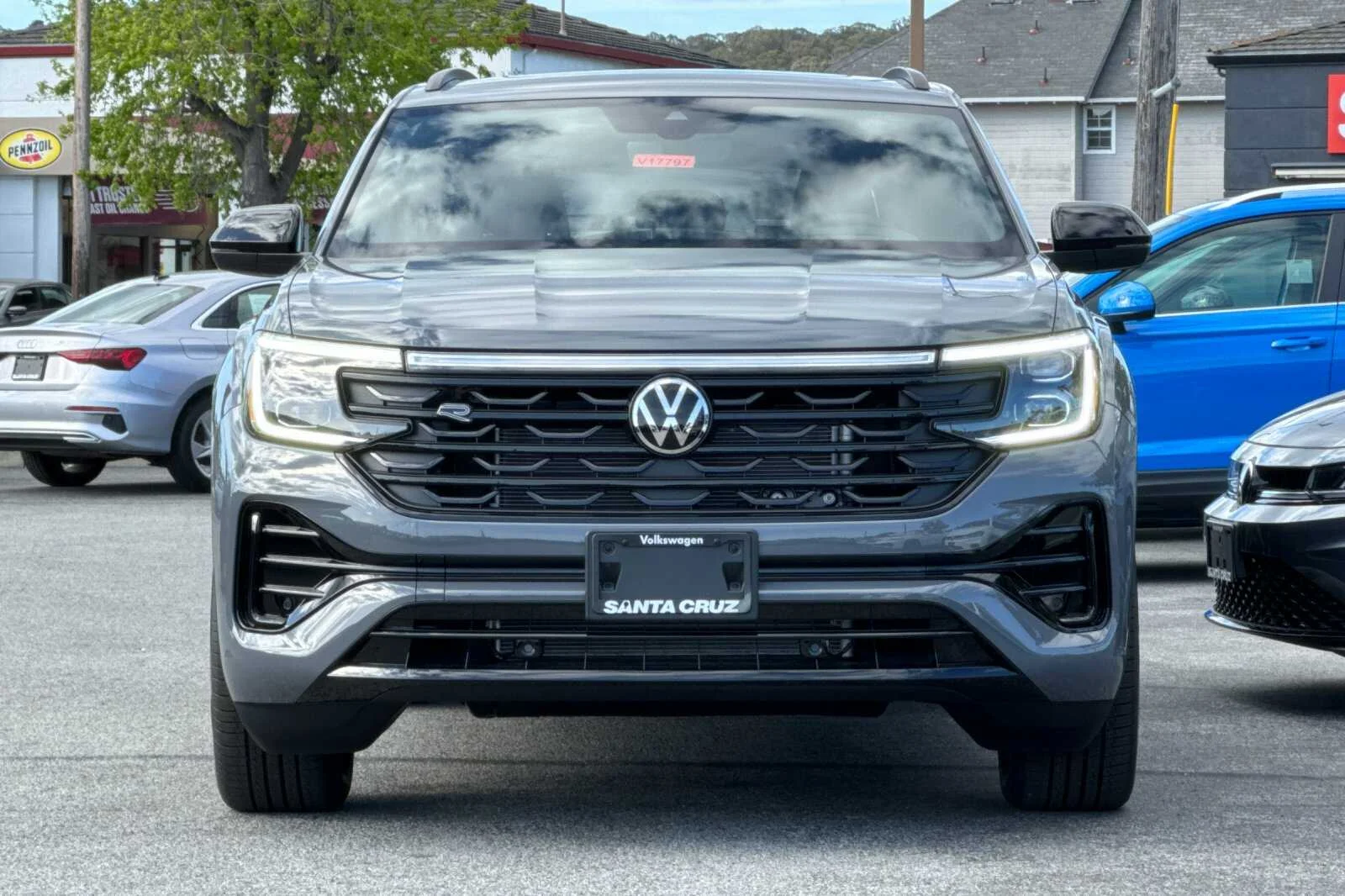 New 2026 Gray Volkswagen 2.0T SEL R-Line Black image 9