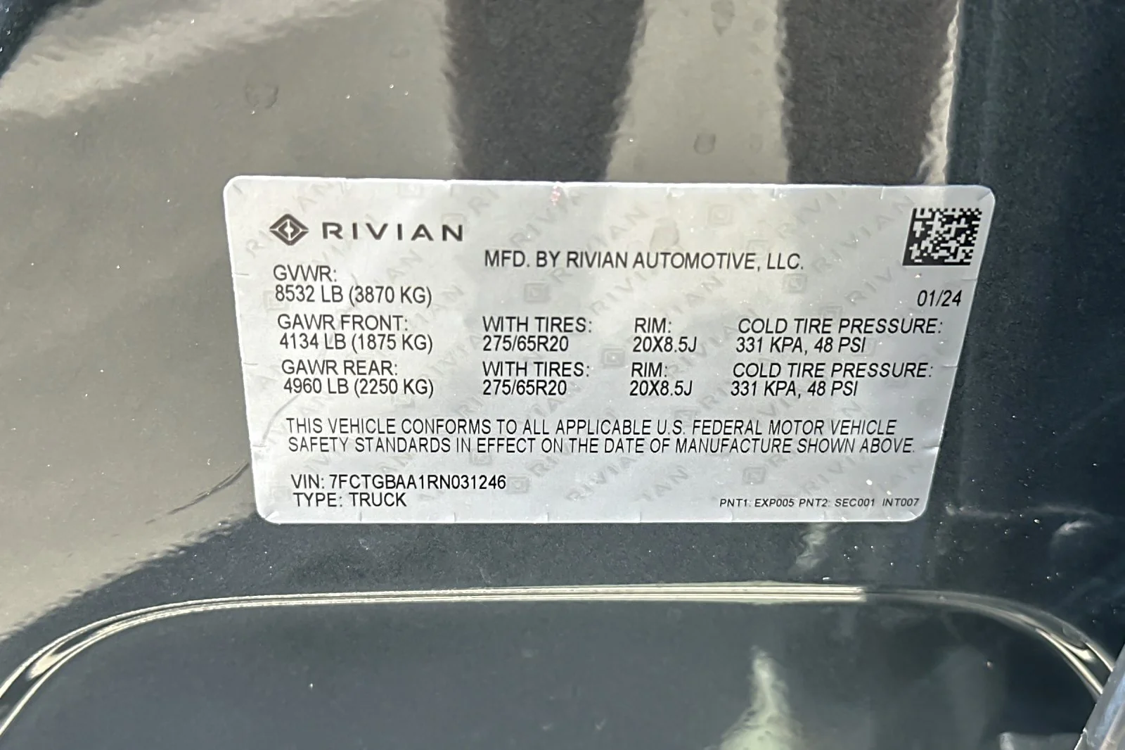 Used 2024 GRAY Rivian Adventure image 25