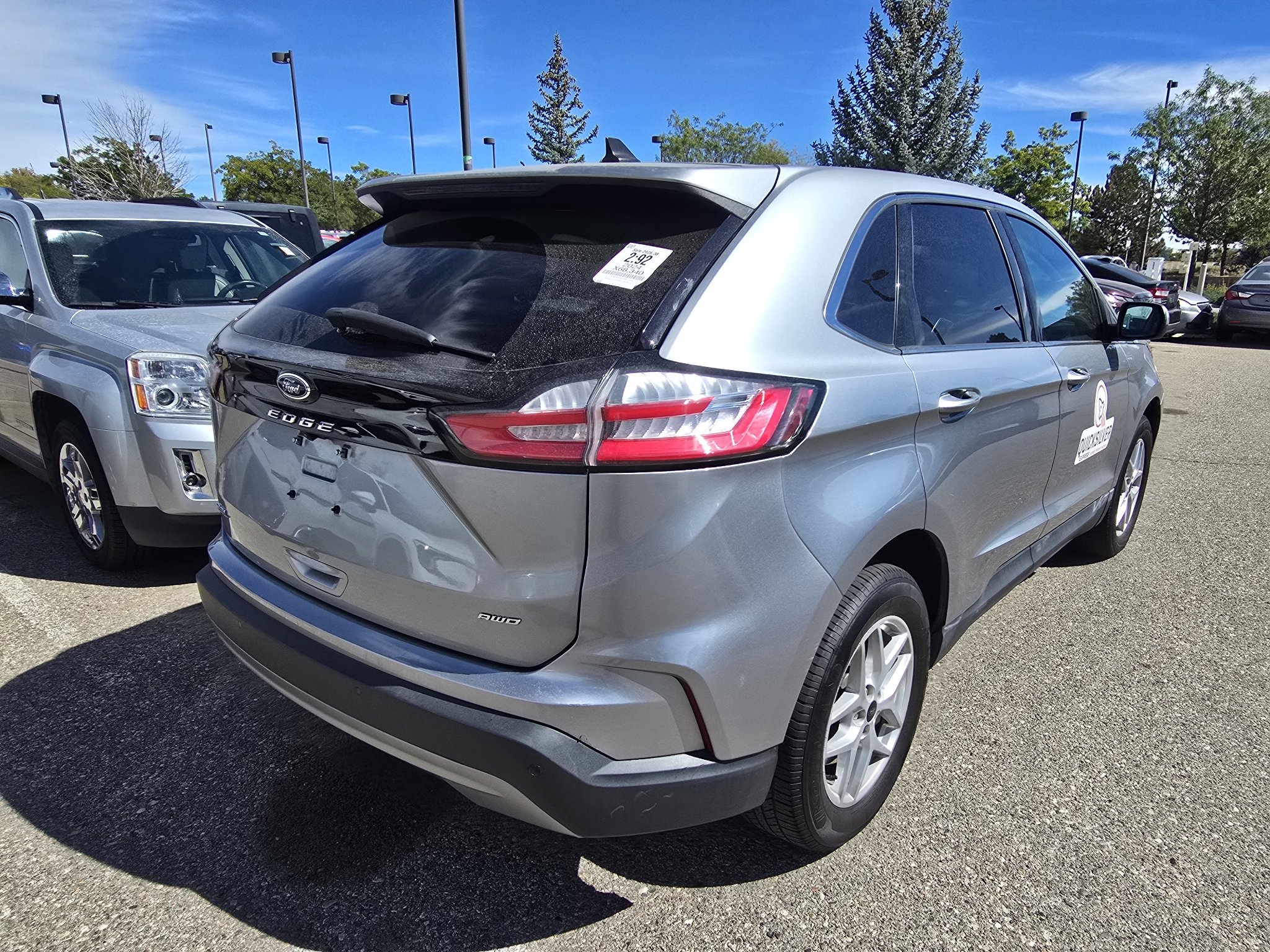 Used 2024 Iconic Silver Metallic Ford SEL image 16