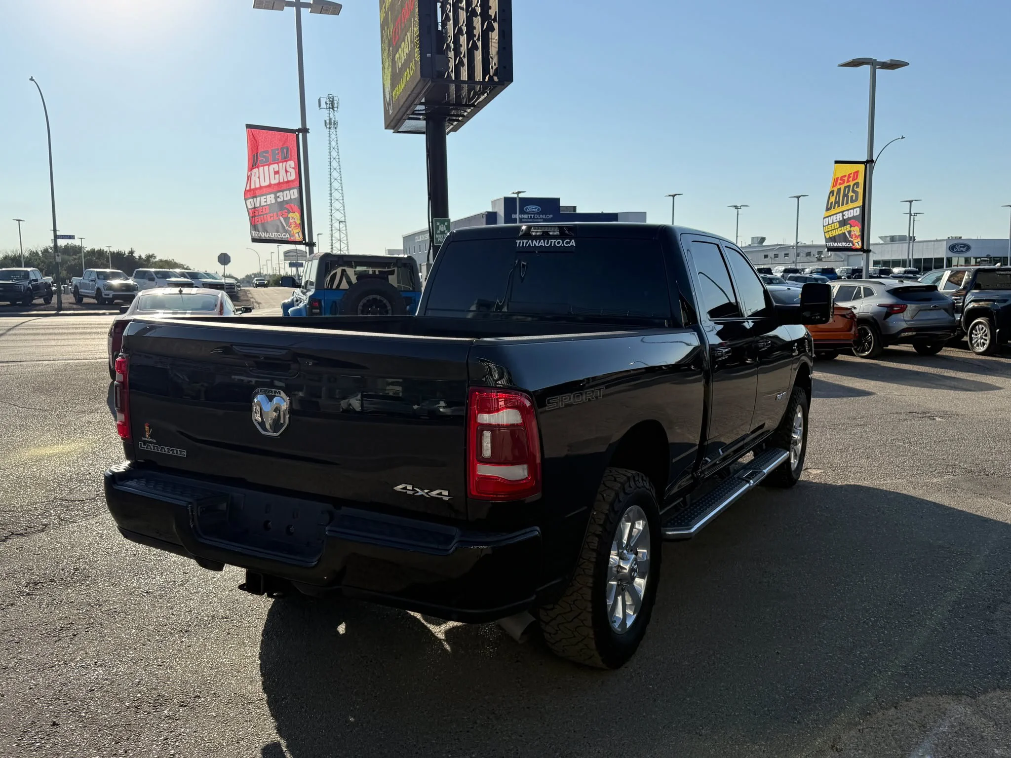 Certified Used 2023 Diamond Black Crystal Pearlcoat Ram Laramie 4x4*6.7L Cummins Diesel | Cooled Leather | Sunroof | Htd Wheel | Tow Pkg | 6ft Box | Navi image 14