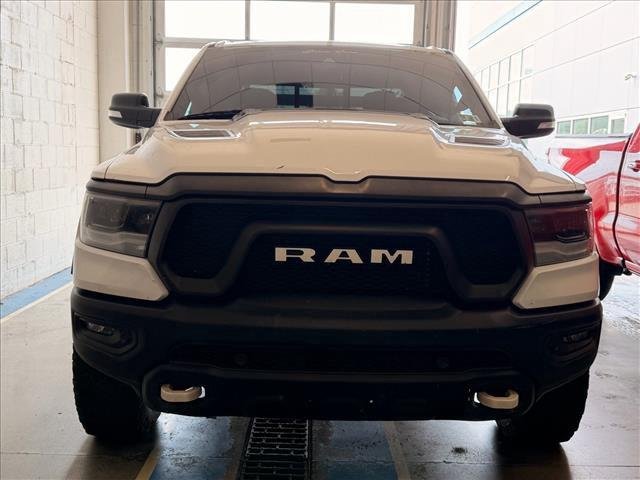 Used 2021 Bright White Clearcoat Ram Rebel image 3