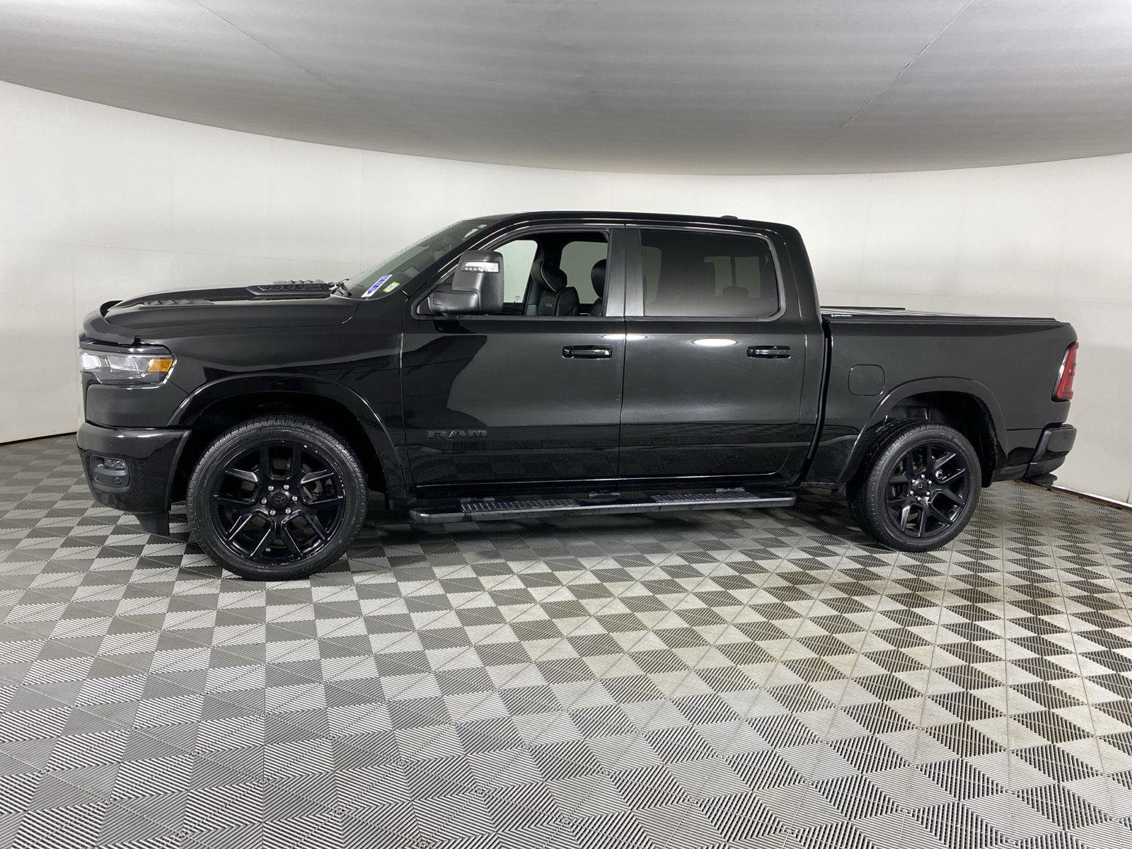 Used 2025 Diamond Black Crystal Pearlcoat Ram Laramie image 14