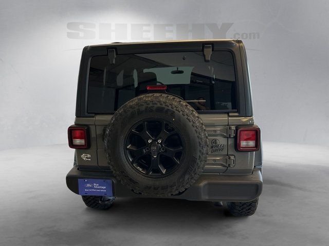Used 2021 Gray Jeep Unlimited Willys image 13