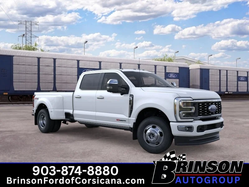 New 2026 Star White Metallic Tri-Coat Ford F-350® Platinum® image 7