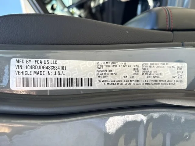 Used 2025 Destroyer Gray Clearcoat Dodge GT image 17