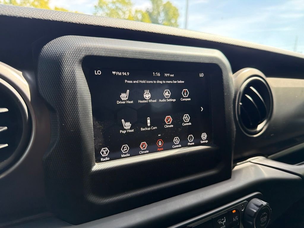 Used 2021 Crystal Metallic Jeep Willys image 27