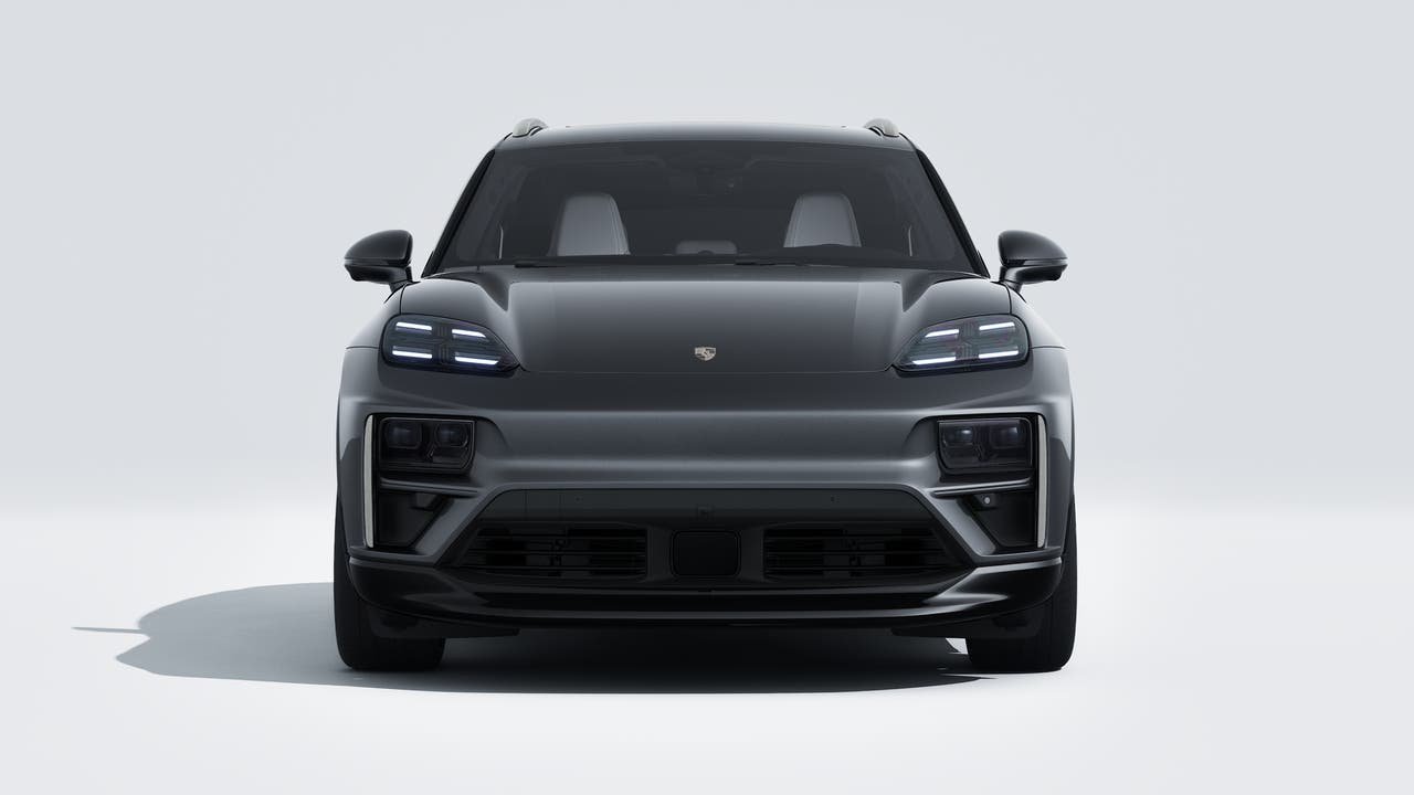 New 2026 Volcano Grey Metallic Porsche Turbo Electric image 8
