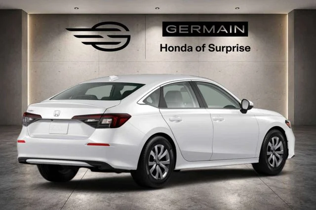 New 2026 Platinum White Pearl Honda LX Sedan image 3