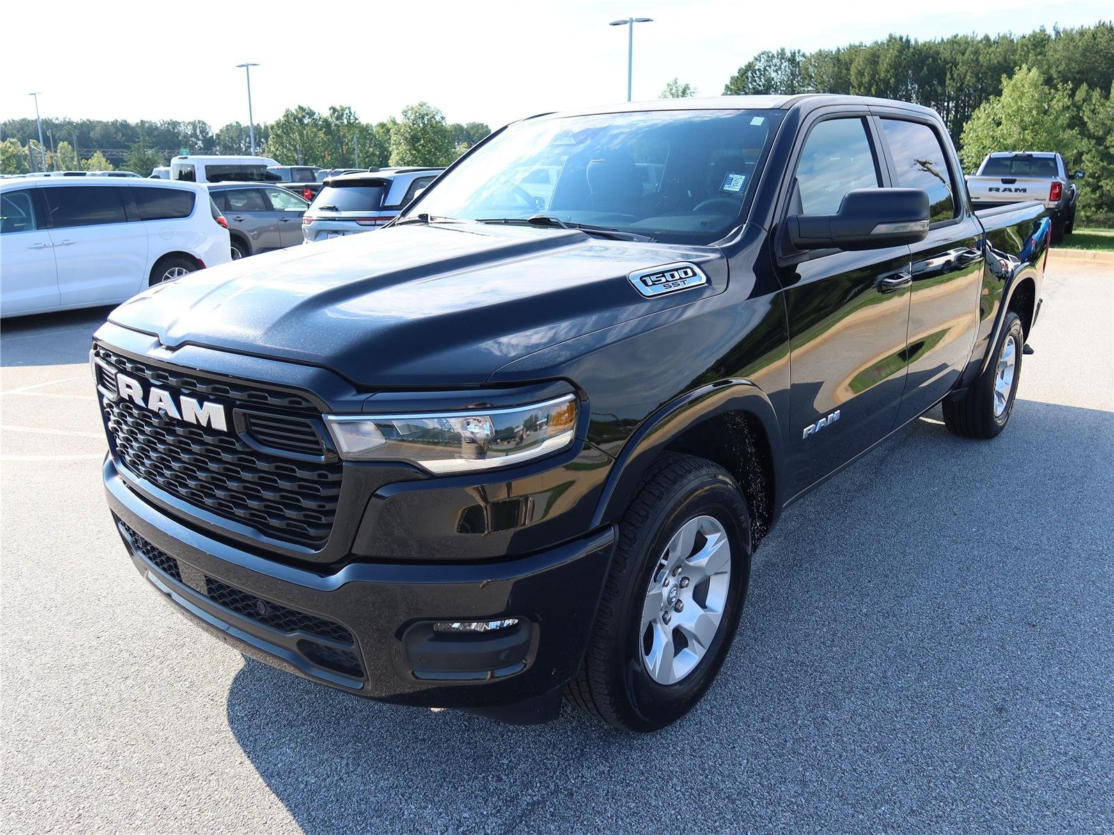 Certified Used 2025 Diamond Black Crystal Pearlcoat Ram Big Horn image 3
