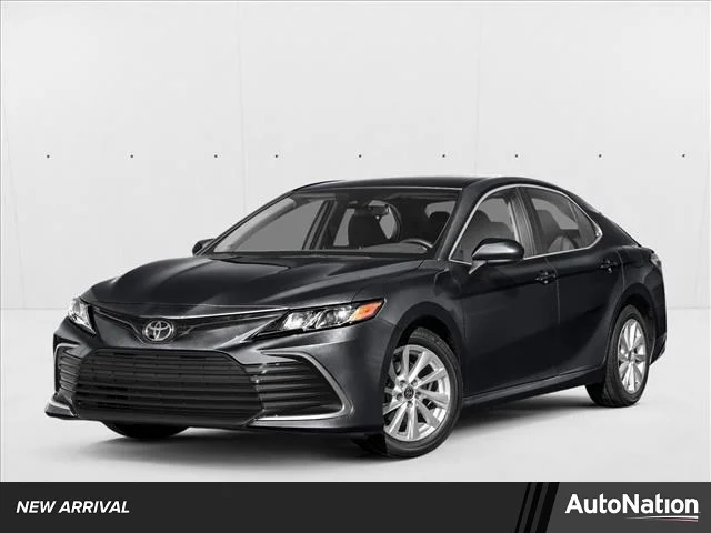 Used 2024 Midnight Black Metallic Toyota LE image 1