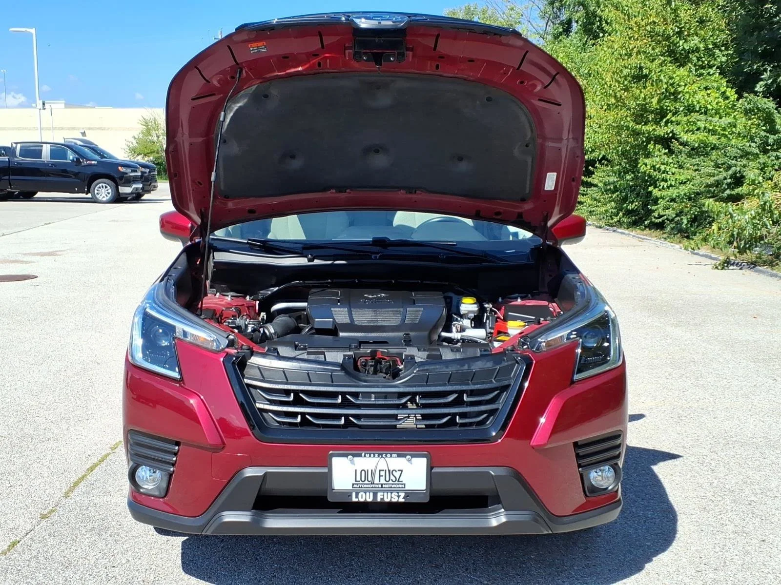Used 2022 Crimson Red Pearl Subaru Premium image 33