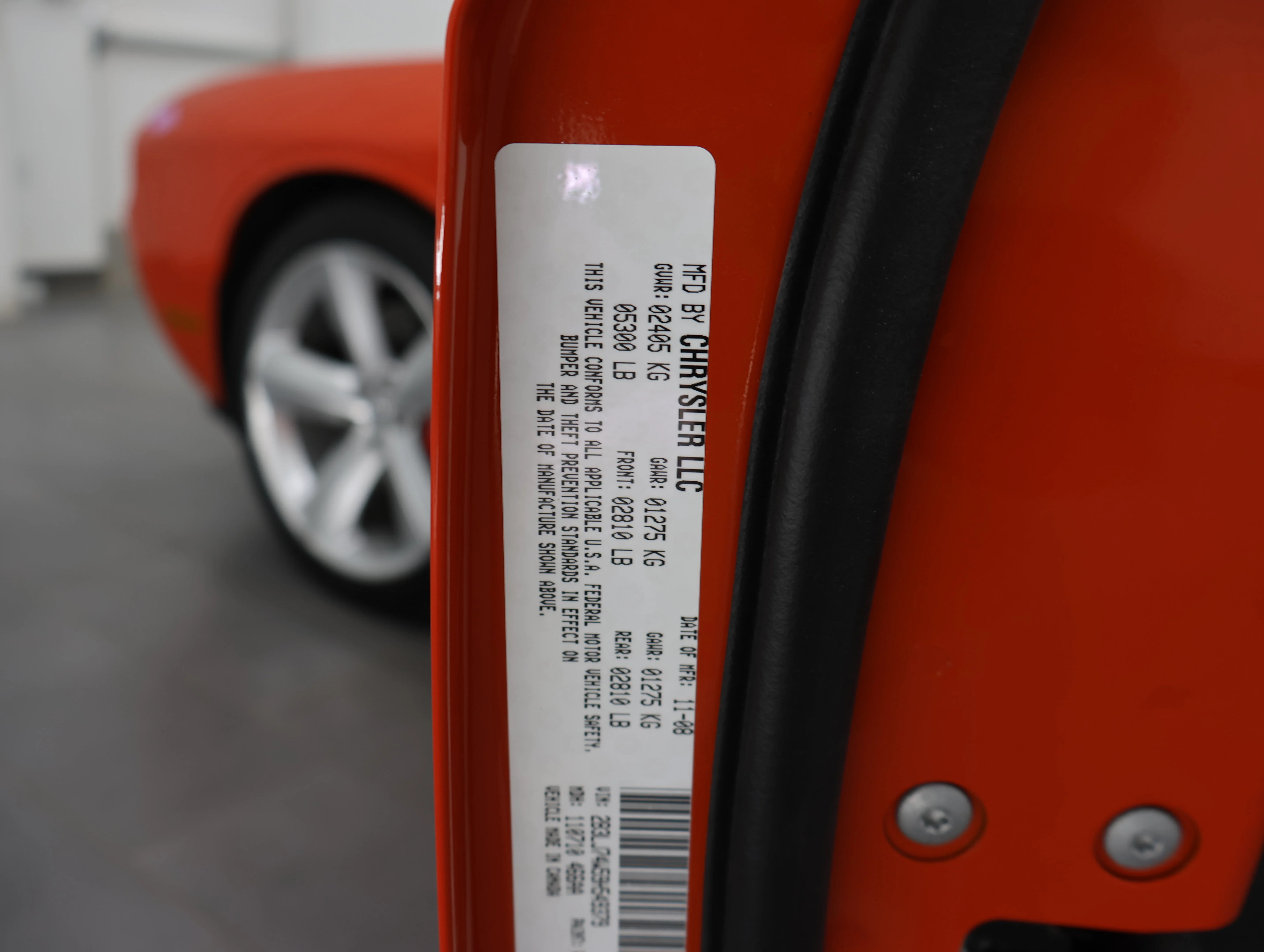 Used 2009 Hemi Orange Pearl Dodge SRT8 image 49
