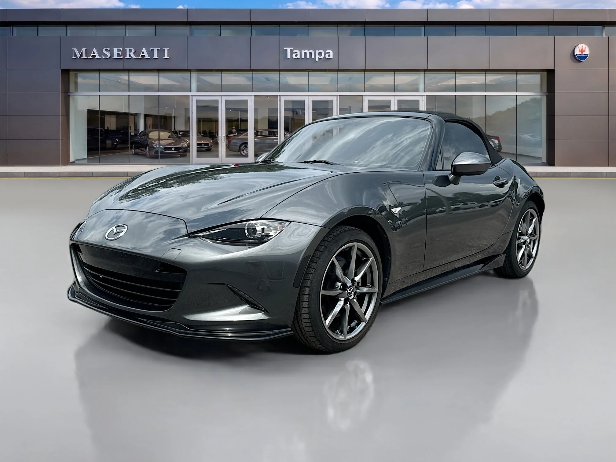 Used 2022 Machine Gray Metallic Mazda Grand Touring image 7
