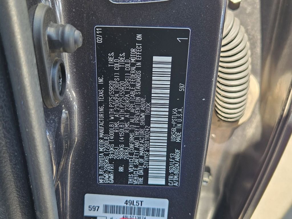 Used 2011 Magnetic Gray Metallic Toyota Limited image 31
