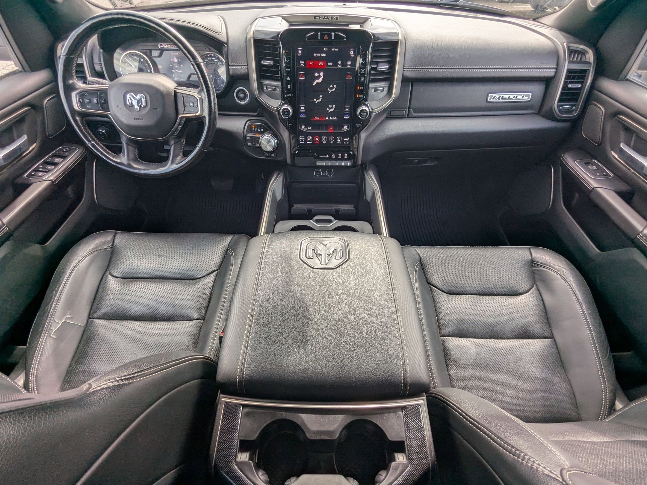 Used 2020 Maximum Steel Metallic Clearcoat Ram Rebel image 25