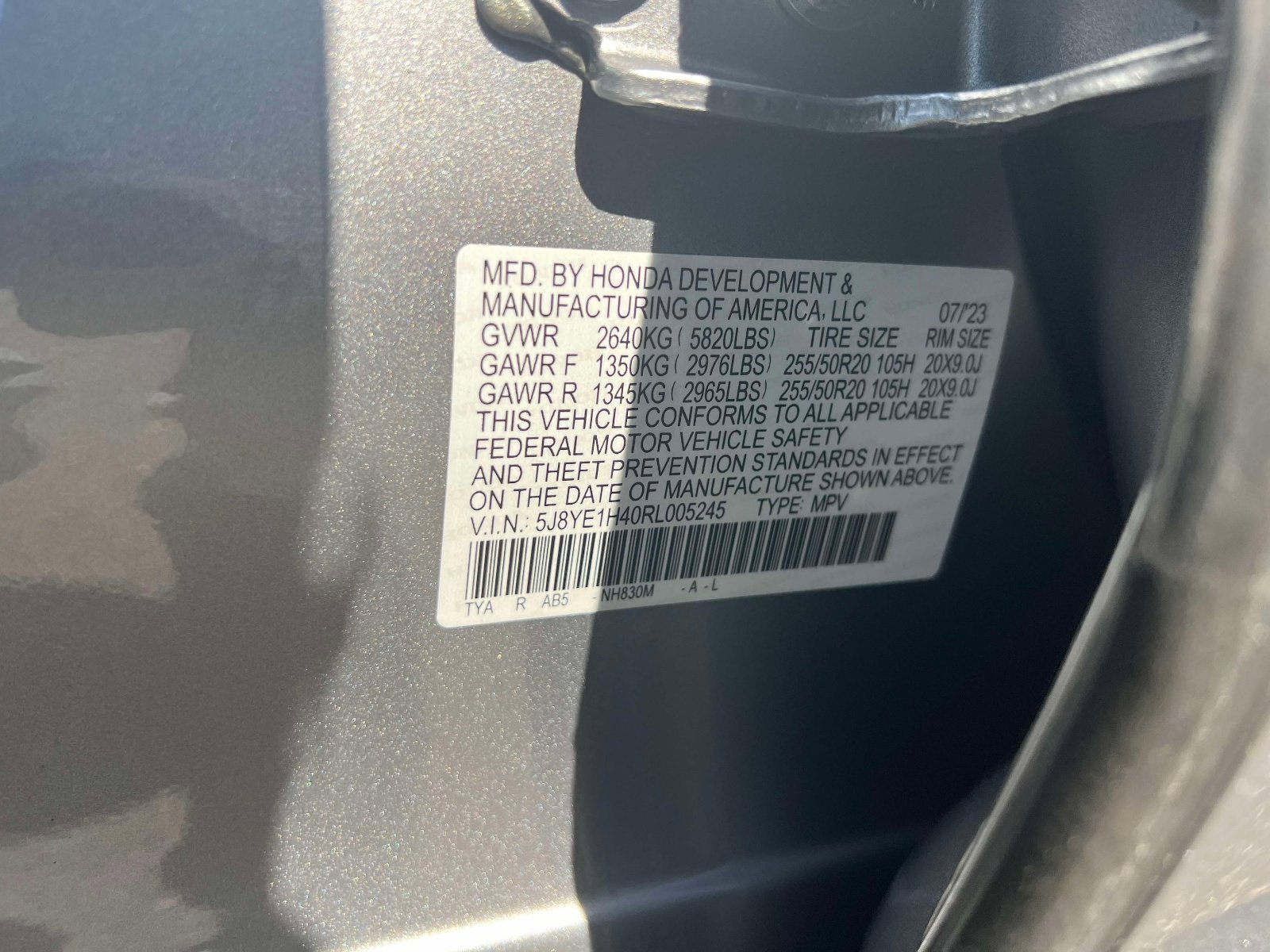 Certified Used 2024 Lunar Silver Metallic Acura SH-AWD TECH image 53