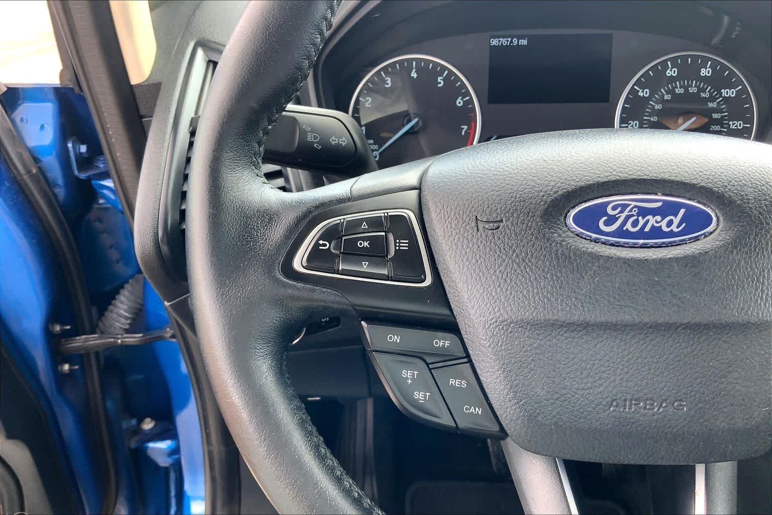 Used 2018 Lightning Blue Metallic Ford SE image 20