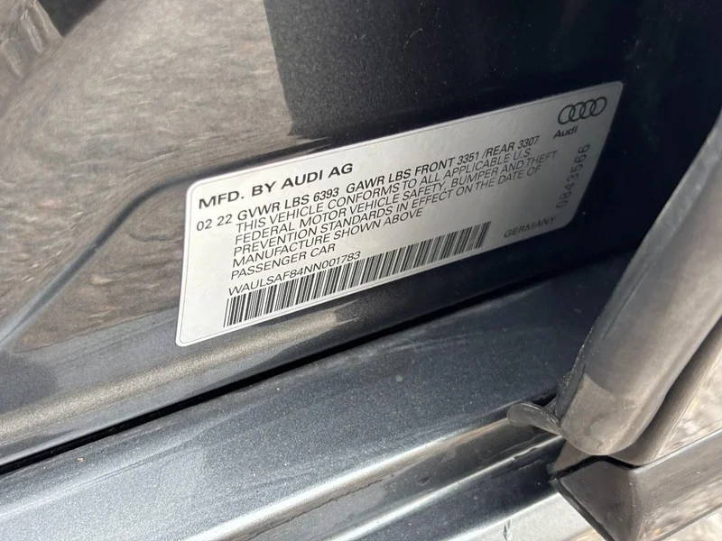 Used 2022 Gray Audi 4.0T image 26