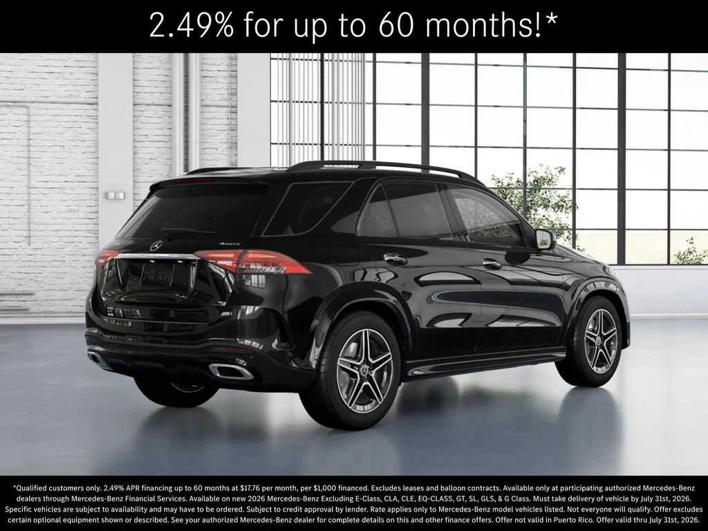 New 2026 Obsidian Black Metallic Mercedes-Benz GLE 350 image 21