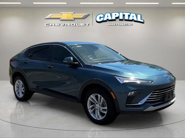 Used 2024 Ocean Blue Metallic Buick Preferred image 8