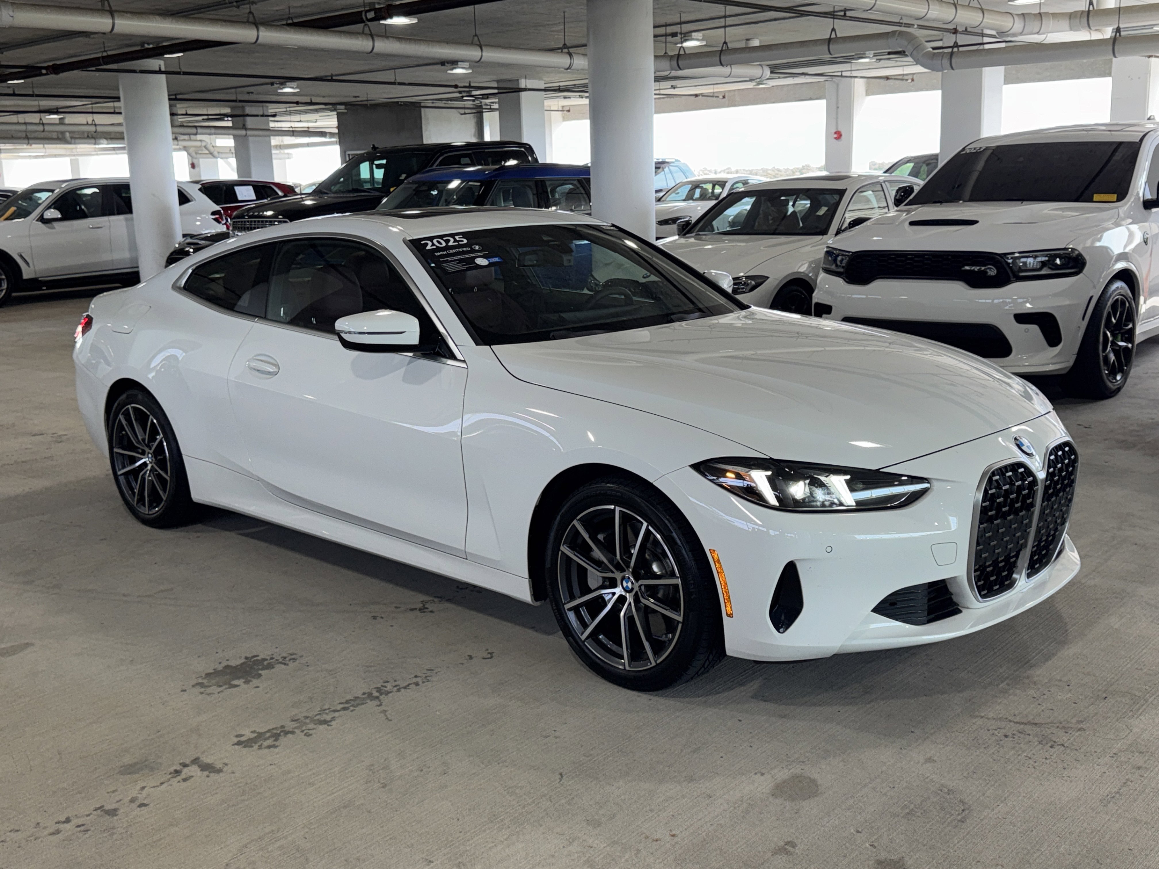 Used 2025 Alpine White BMW 430i xDrive image 2