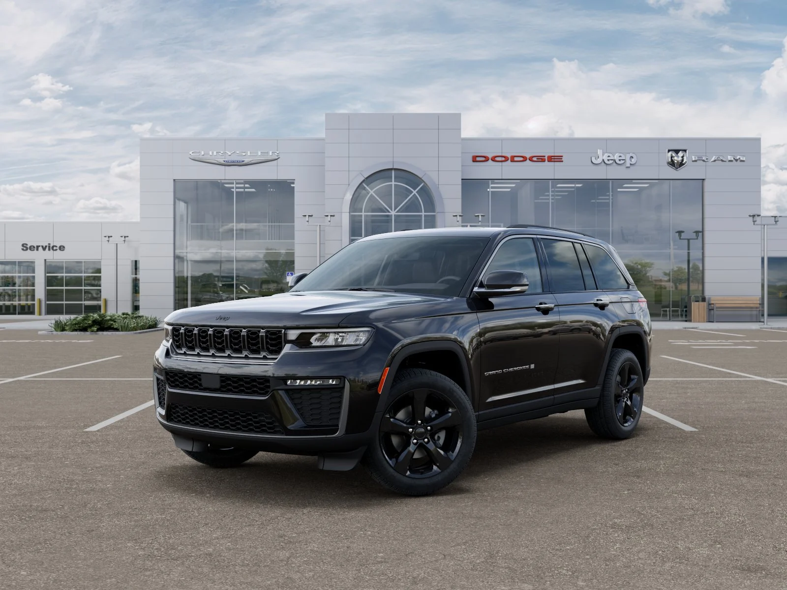 New 2026 Diamond Black Crystal Pearlcoat Jeep Limited image 41