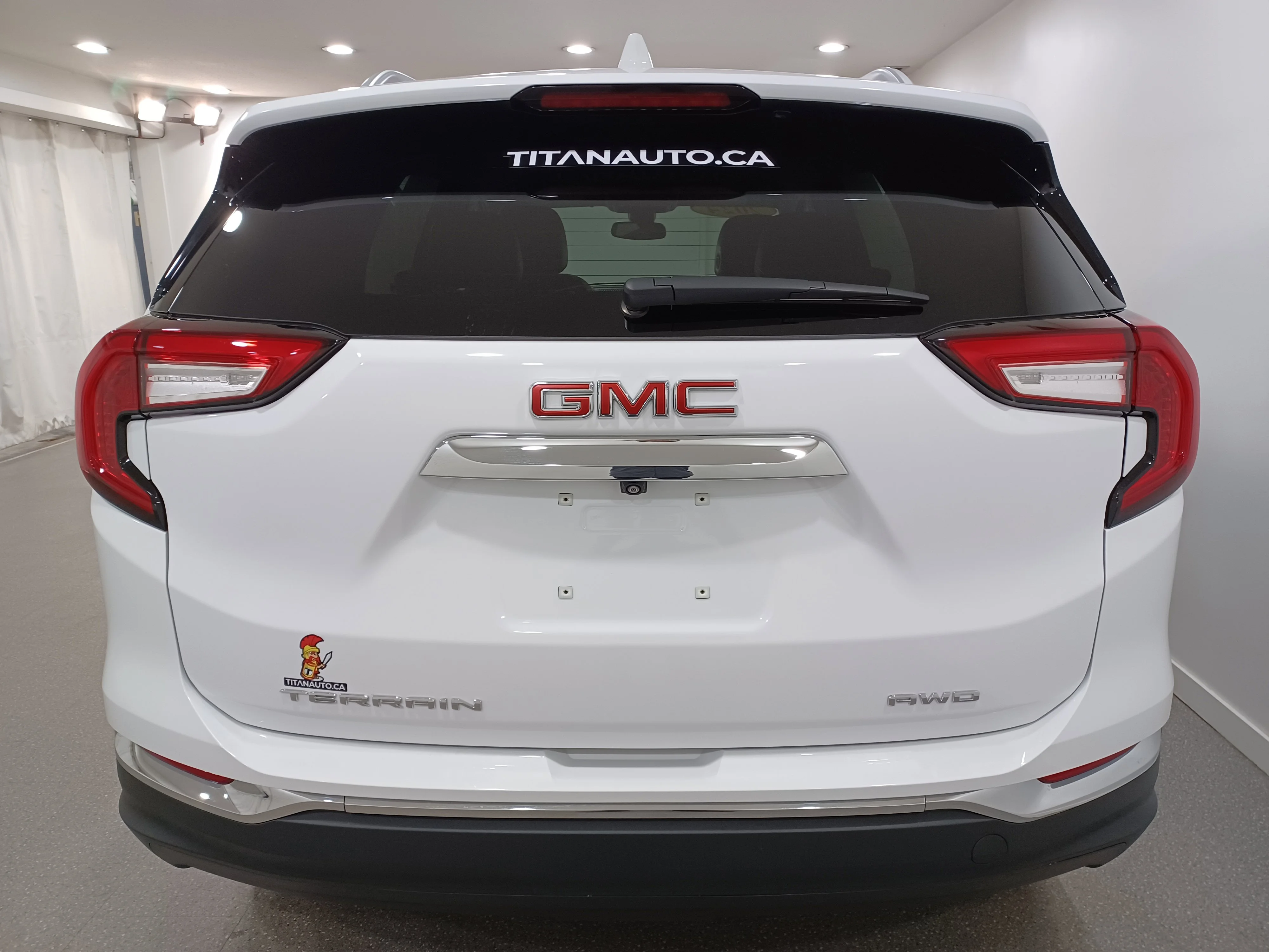 Certified Used 2024 White GMC SLT AWD *Remote Start | Htd Leather | Htd Wheel | Memory Seats | Park Assist | Apple CarPlay image 24