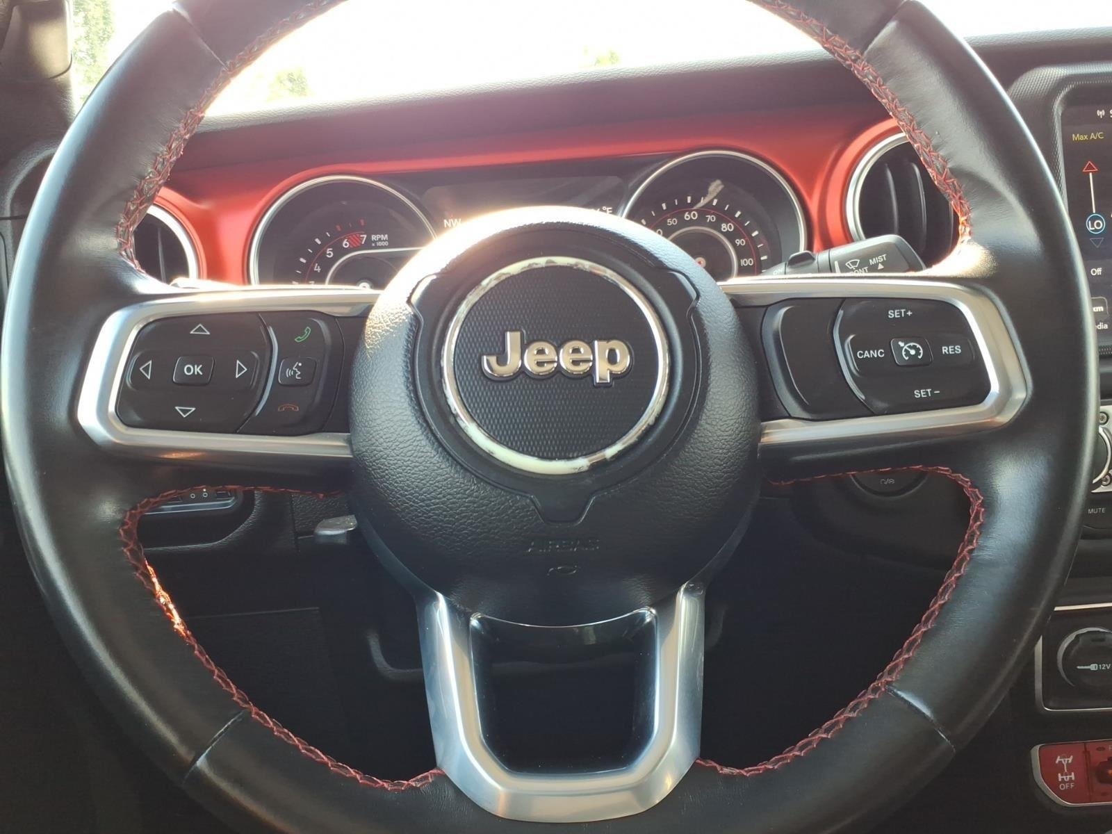 Used 2021 Sarge Green Clearcoat Jeep Unlimited Rubicon image 27