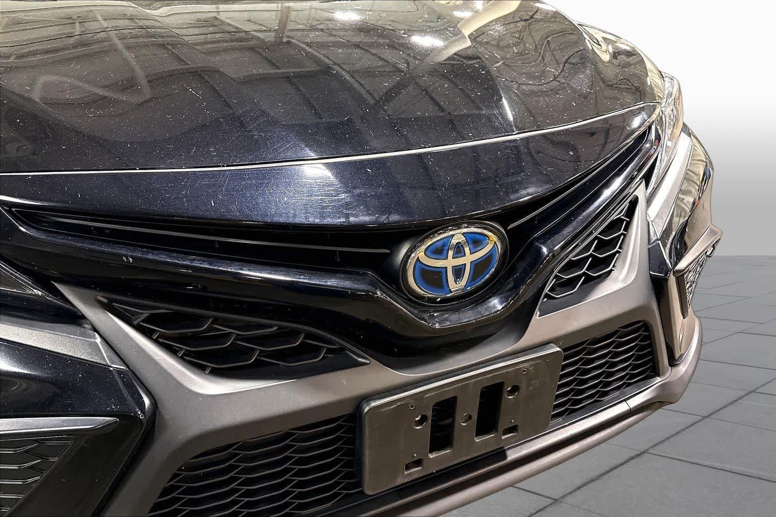 Used 2024 Midnight Black Metallic Toyota Hybrid SE Nightshade image 30